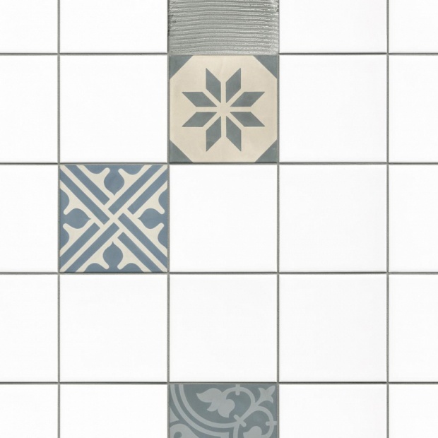 HDM SPC/vinyl vízálló fali panel, Portuguese Tile