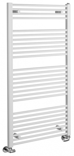 AQUALINE DIRECT Fürdőszobai radiátor, egyenes, 750x1320mm, 996W, fehér