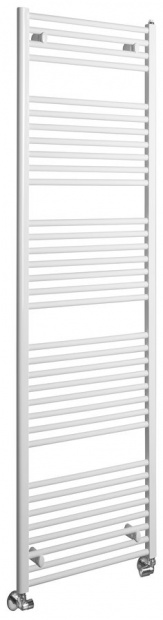 AQUALINE DIRECT Fürdőszobai radiátor, egyenes, 450x1680mm, 757W, fehér