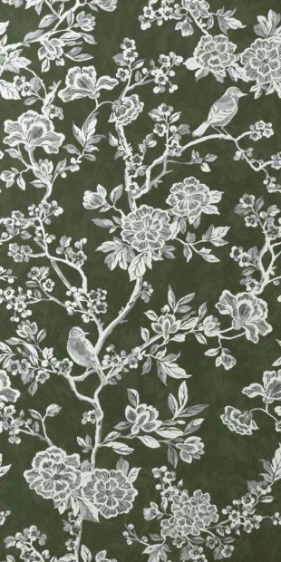 Cir Chromagic Floral Olive 60X120 cm Decor (1074173)