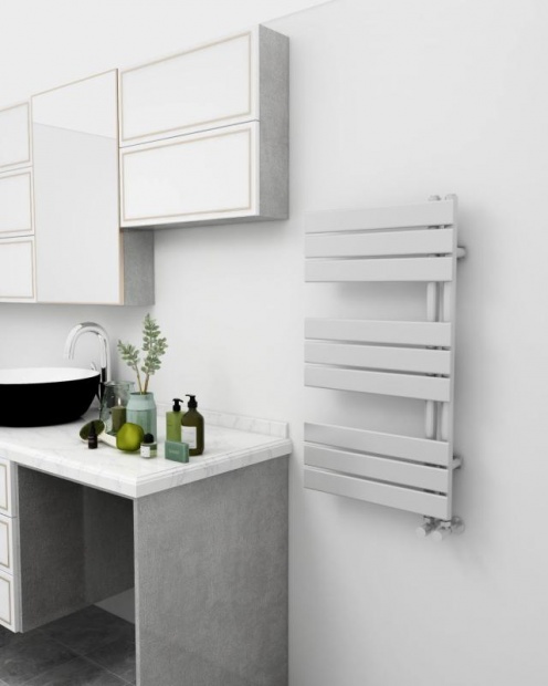 AREZZO design HORIZONT WHITE 900X500 törölközőszárítós radiátor