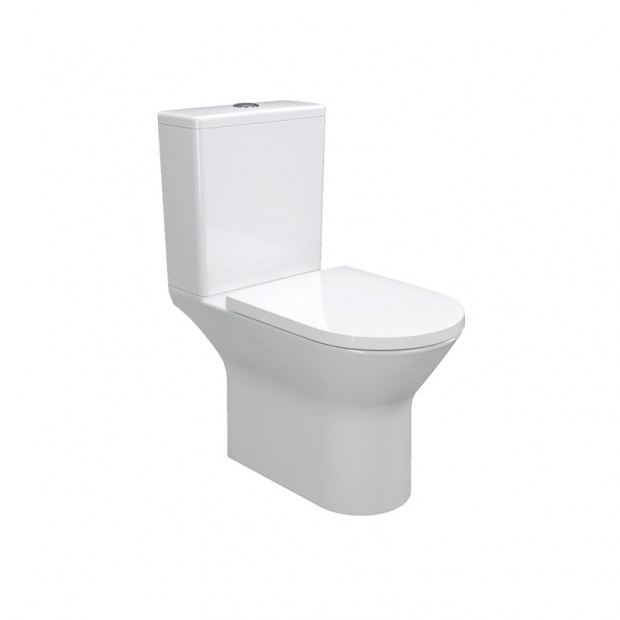 AREZZO design VERMONT peremnélküli kombi wc alsó/hátsó kifolyású