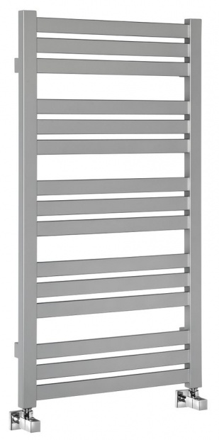 NEVEL fürdőszobai radiátor, 555x1043mm, 440W, ezüst