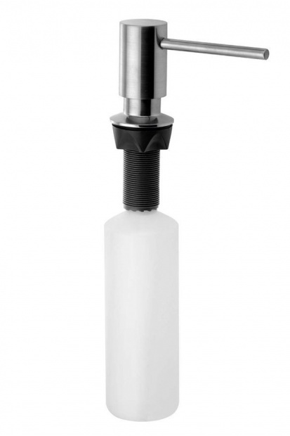 Beépíthető szappanadagoló, 350ml, inox