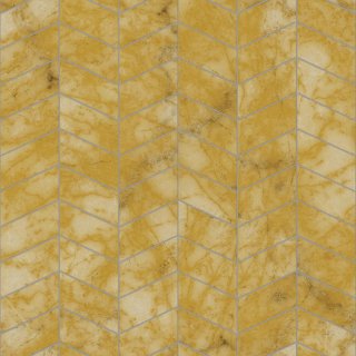 HDM SPC/vinyl vízálló fali panel, Siena Marble Herringbone Tile