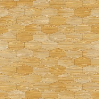 HDM SPC/vinyl vízálló fali panel, Oak Wood Hexagon