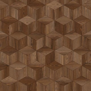 HDM SPC/vinyl vízálló fali panel, Elm Wood Cubes