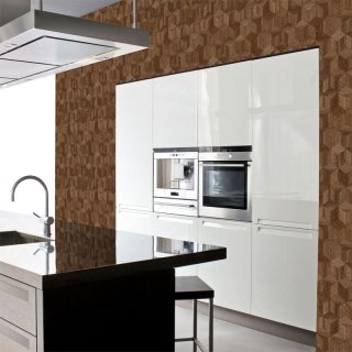 HDM SPC/vinyl vízálló fali panel, Elm Wood Cubes