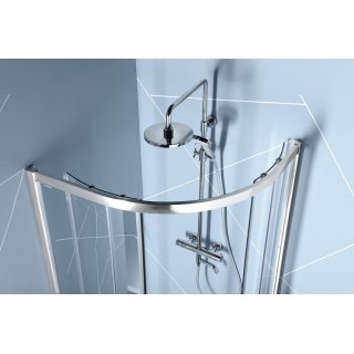 POLYSAN EASY LINE íves zuhanykabin, 1200x800mm, L/R, transzparent üveg