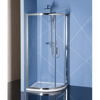 POLYSAN EASY LINE íves zuhanykabin, 1100x800mm, L/R, transzparent üveg