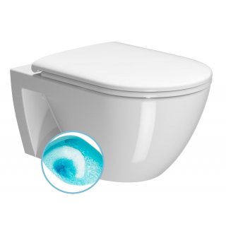 GSI PURA ECO fali WC, Swirlflush, 55x36cm, ExtraGlaze