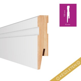 PAINT-IT fehér MP1002 10 cm magas festhető szegőléc