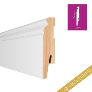 PAINT-IT fehér MP1003 10 cm magas festhető szegőléc