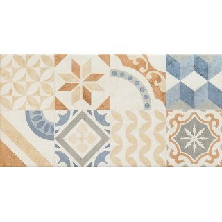 OBKLAD NEUTRAL BEIGE PATCHWORK 29,8X59,8 CM