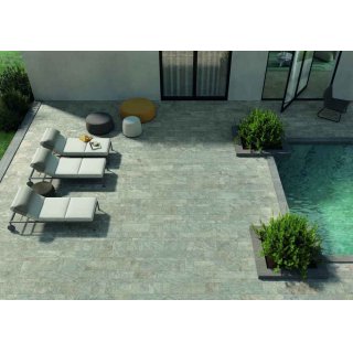 Ergon Oros Stone Splitstone Grey Natur Ret 60X120 Cm Gres Padlólap