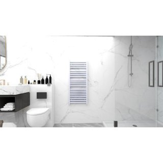 AREZZO design DUO WHITE 1200X500 törölközőszárítós radiátor AR-DU12050W