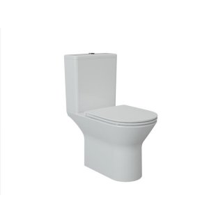 AREZZO design VERMONT peremnélküli kombi wc alsó/hátsó kifolyású