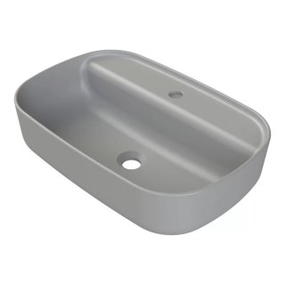 BETONSZÜRKE - CERASTYLE AQUA TOP COUNTER PULTRA ÜLTETHETŐ PORCELÁN MOSDÓKAGYLÓ 60 X 40 CM