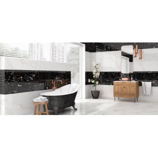 AQUALINE CARRARA Negro Brillo 