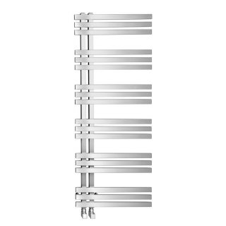 VISTA fürdőszobai radiátor, 500x1190mm, 307W, szálcsiszolt inox